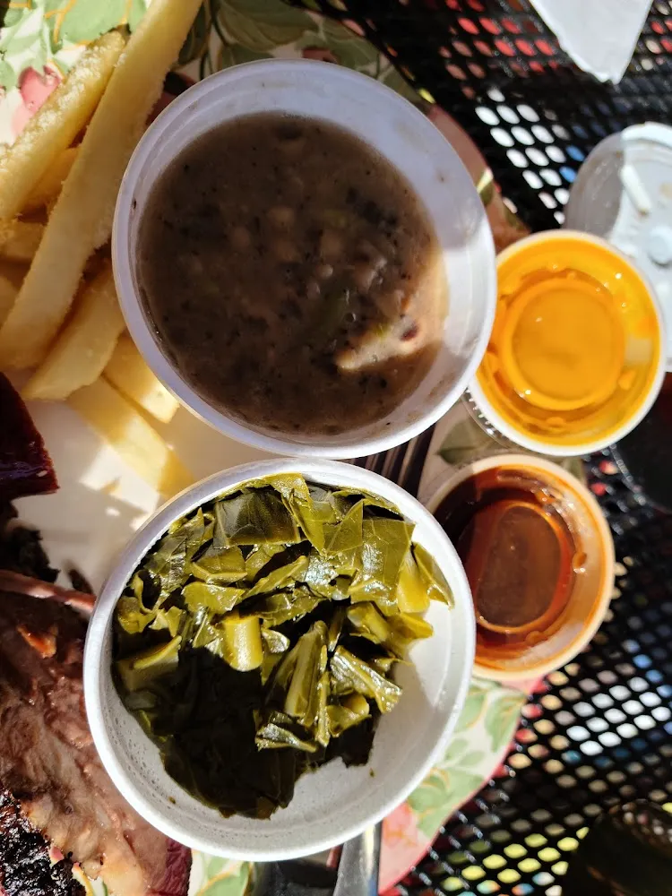 Collard Greens and Black Eyed Peas