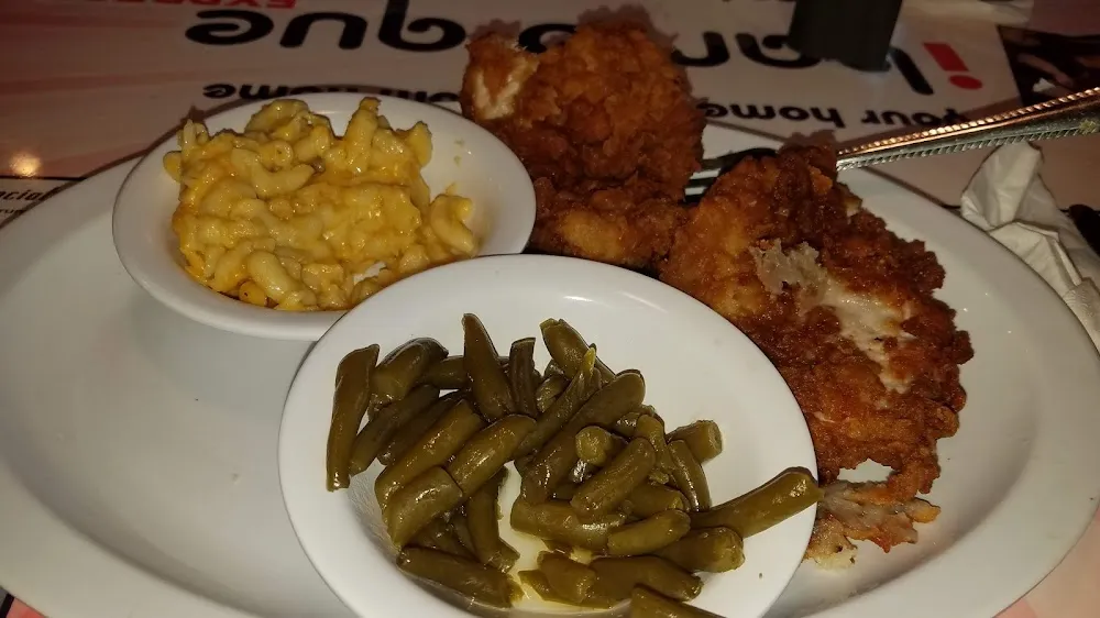 Fried Pork Chop Dinner